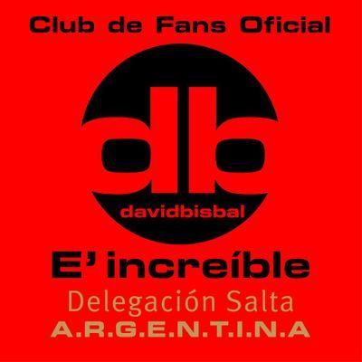 Delegacion de Fan Club Oficial de David Bisbal E `increible en la Provincia de Salta Argentina unite al club eincreible.salta@gmail.com.
