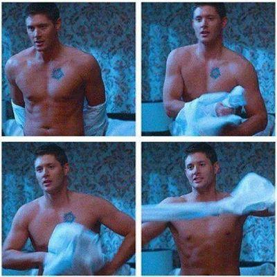 Sam: O que o papai quer não importa!
Dean: Você está vendo? Essa atitude? 
É por isso que eu sempre ganhava um biscoito a mais.