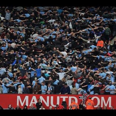 The original Mcfcawaydays account, my 2 accounts got blocked follow me for pictures of city fans traveling all round the world also on insta @mcfcawaydayss