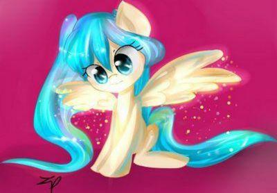 My name is Cupcake. A blind pegasus mare,but a very kind & generous one.I cannot see, but I can hear very good.Love cupcakes ^^
