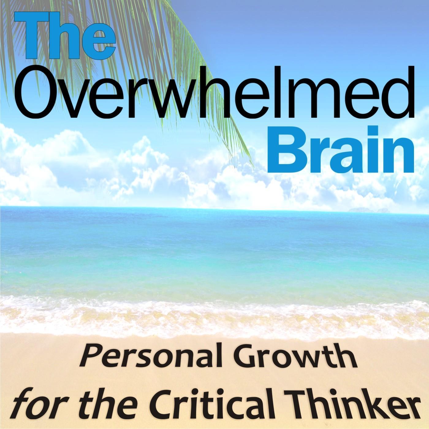 Host and author of The Overwhelmed Brain personal growth show