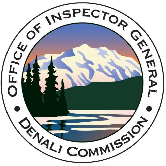 Official Twitter site of the Office of Inspector General, Denali Commission. Complaint hotline: (800) 424-5197.