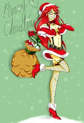 H-hello Im Butler Grell and Im sorry I ruined your tea!! 
/Multiverse/ NUDE WITH APRONS.