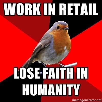 sharing my #retailproblems helps me not punch ppl and shout we only fold jumpers for a living, we don't save lives one jumper at a time in ppls faces