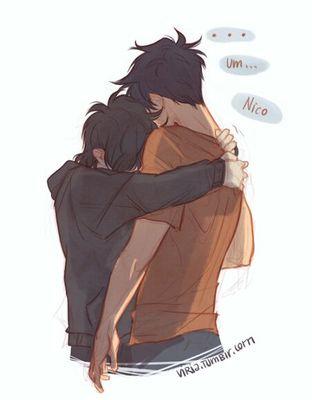 Please follow me. I'm a demigod, Percy Jackson's stepbrother and Nico di Angelo's best friend.(made in Italy♡)