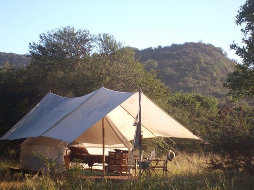 Quatermain's Camp is a beautiful, rustic and intimate tented safari camp situated on Amakhala Game Reserve in the Eastern Cape of South Africa.