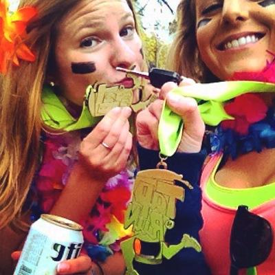 just two besties gettin fit and running together 

tone it up girls

instagram: parnersintime09