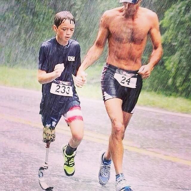 Just a man