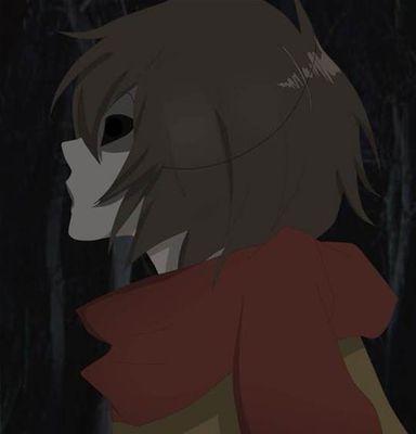 masky chan taken by @RP_ecchi daughter: @jakyiadean im not a lier... im not a lier.. slenderman..