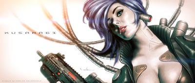 I'm Major Motoko Kusanagi My team mates @TogusaSection9 & @iBatouGITS Working together to be the best. #GhostInTheShell #Cyborg #Multiverse #TakenBy @iSamusAran