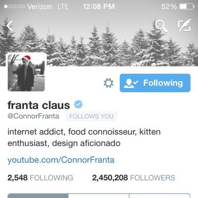 dmingtocon's profile picture. follow @the1975franta and rt my tweet and i will dm connor to follow you!!