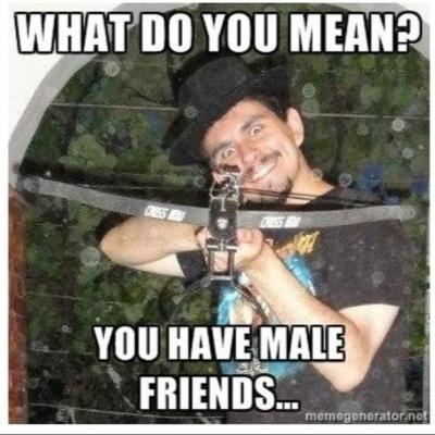 My girlfriend's not allowed to have friends, she has me, and only me, nobody else! FOLLOW my other account: @BFLimits
