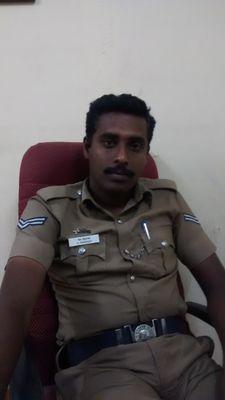 Coimbatore city police at B13 L.o ps