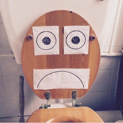 Please spare a thought for your toilet over the festive period. We have to put up with a lot of sh*t. Merry Christmas love Miguel & Freddy