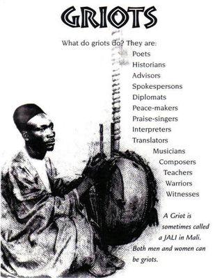 (G.R.I.O.T.) Gifted Respected Inspirational Original Teacher
Accomplished poet, storyteller, educator, mentor and broadcaster.