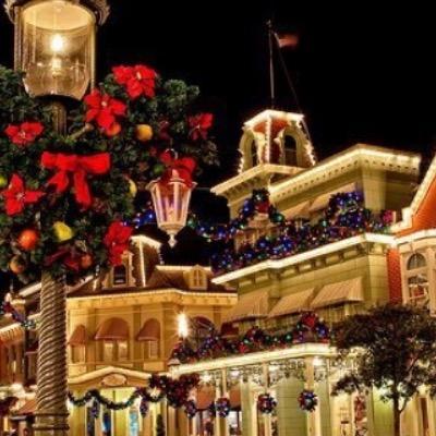 Christmas all year around, happiness fills the air, unless some one ruins it for you. Trees, lights, candy..