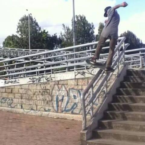 Espero ser un gran skate lo voy a logra con Dios apollandome