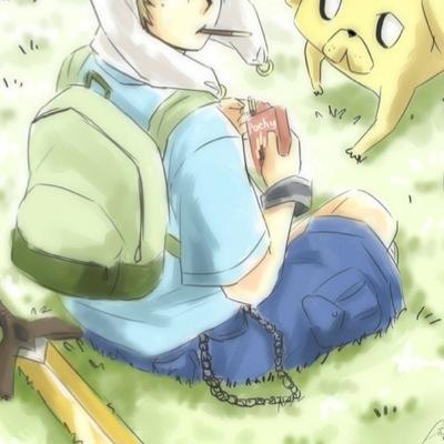 『 A b r a v e and r i g h t e o u s boy, seeking for a d v e n t u r e with his yellow colored dog throughout the Land of Ooo. 】[ #RP ]