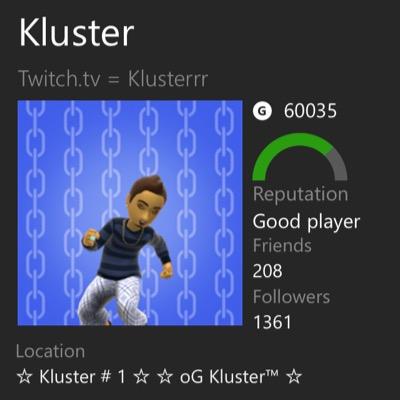 Klusterify's profile picture. You like #CallofDuty? You'll like me.. Your #FriendlyCODGamer! @WeCranked Leader, Xb1 GTs: Kluster, Klusterrr  Follow me, Sub to http://t.co/vcQqZYDlpE
