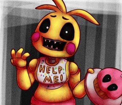 New and cuter Chica the Chicken~! Let's party! ~Did you see my beak...?~ #FNaFRP