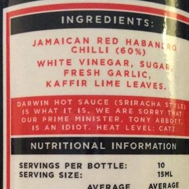 Darwin Chilli is a small funky chilli company, based in ... yes, you guessed it. Darwin.