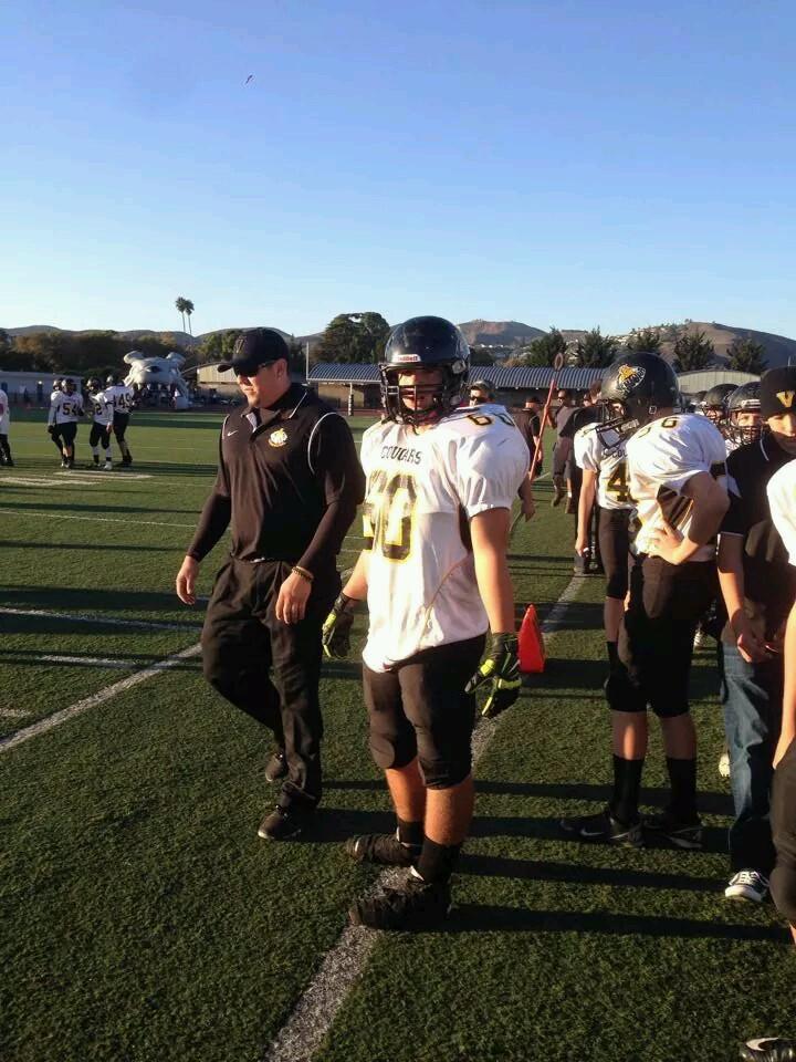 Junior@Vhs #Varsity football #90 packers all da way