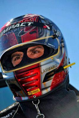 Pilot of the Red Fuel Powered by Schumacher Top Fuel dragster.