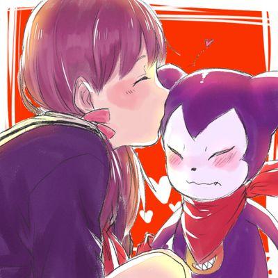 Joven tamer, dispuesta a ser la mejor de todas. ¿Impmon-Sama? Mako esta con mamá.