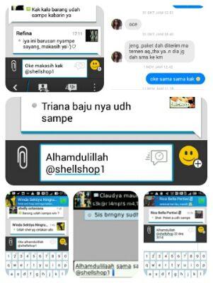 shellshop1's profile picture. Owner @shellyoktavian1 Testi? Cek fav | order? PIN: 52200BC5 or 0838-7718-6398 FREE ONGKIR JKT