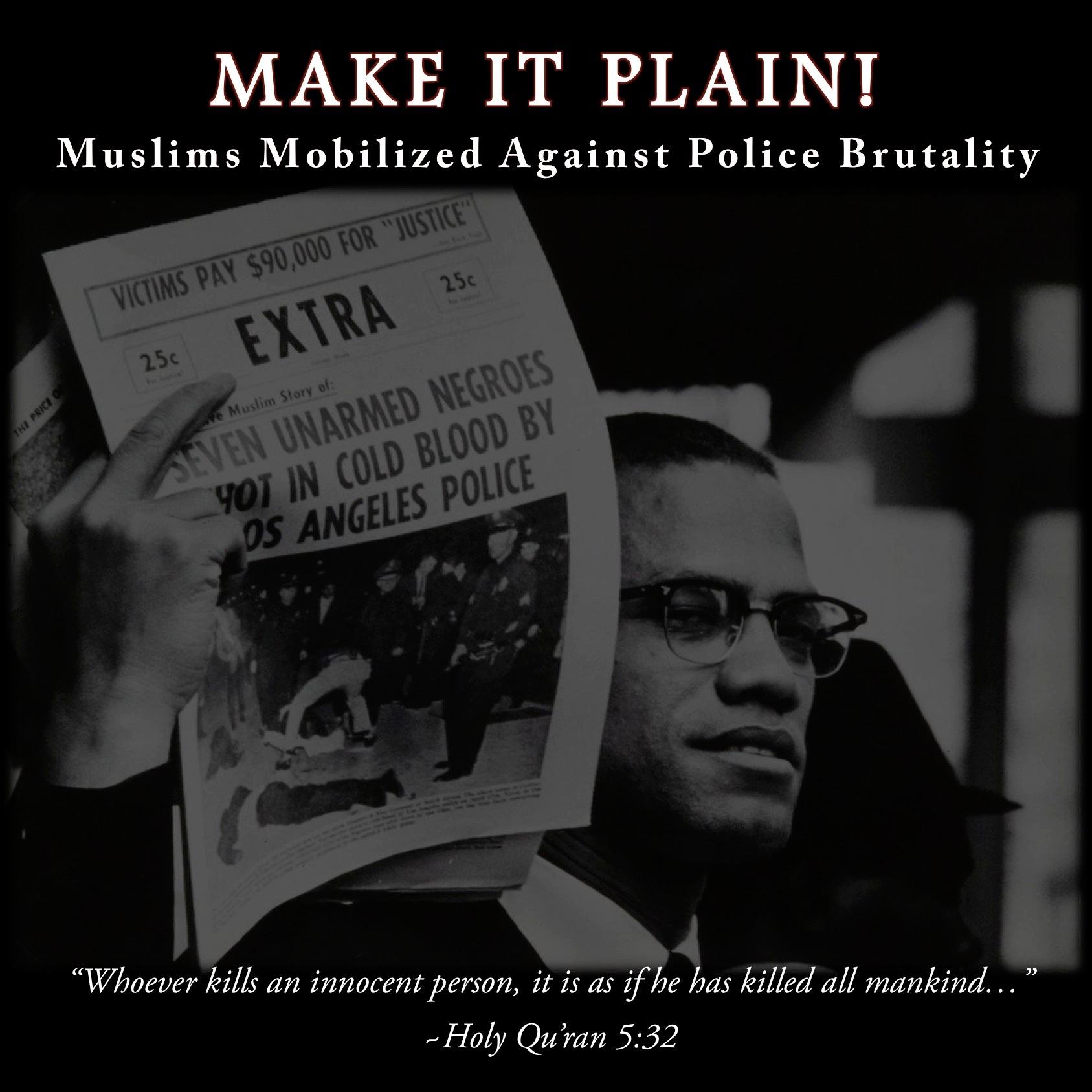 muslimsMIP's profile picture. We are a group of concerned Muslims raising awareness and  mobilizing  the Muslim community to respond to police brutality