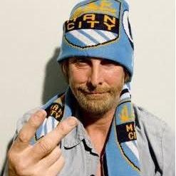 Manchester City! I jumped on the bandwagon in 1963 Not been a dull moment since!!
