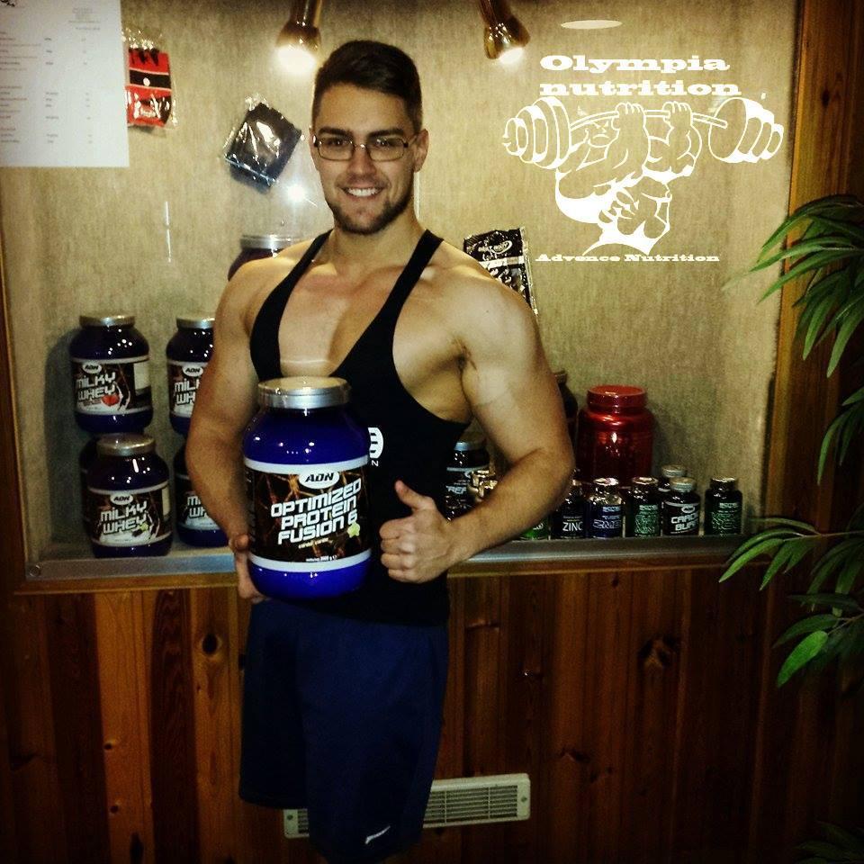 Olympia Nutrition Athlete Personal Trainer from Belgium !