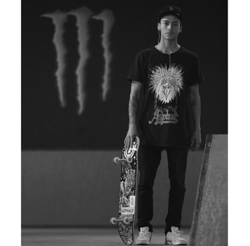 Professional Skateboarder: Element Skateboards, DC Shoes, Monster Energy, AYC Apparel, Diamond Supply Co, Ritca Wheels, Mop Grip, Stance Socks, Lance Snacks