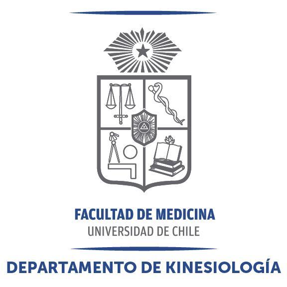 Twitter Oficial del Departamento de Kinesiología de la Universidad de Chile.