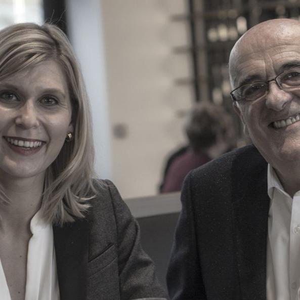 Virginie Duby-Muller et Christian Monteil, candidats en binôme 
aux élections départementales de mars 2015 #StJulien #HauteSavoie