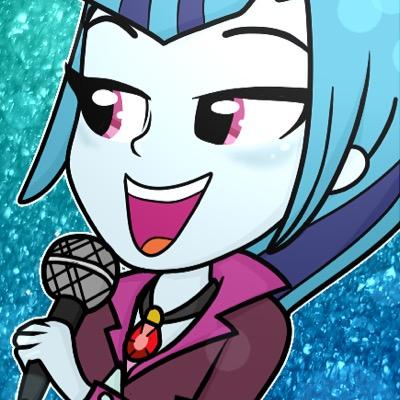 hey everybody! it's Sonata Dusk here! you might know me from the new my little pony movie rainbow rocks! and me, Aria and Adagio got new gems! so we can SING!