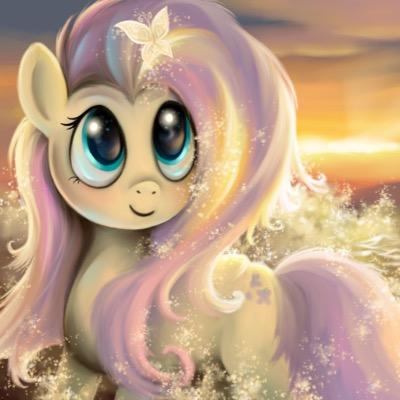 H-hi.. I'm Fluttershy.. Devoted marefriend of @CuddlyRedDragon.