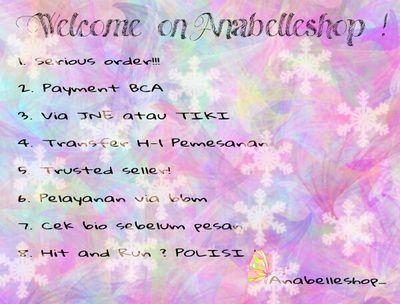 AnabelleShop_'s profile picture. Find your product in here! Trustedseller. For serious order. Contact 5259EF28! Be a smart buyer! Price can low if you serious! No puls! Thx. @AnabelleShop.