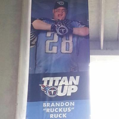 Tennessee #Titans RUCKUS, 2014 Titans Fan Hall of Fame Inductee, Preds Fan, UT Vol Alum, Huge Star Wars Fan, Beer lover, Nashville Native