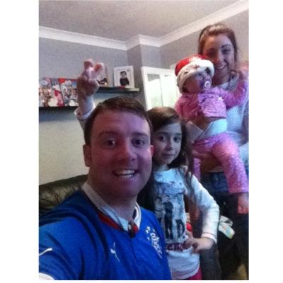 The famous glasgow rangers/big time boxing fan aswell .All views are my own get it roond yi if your offended