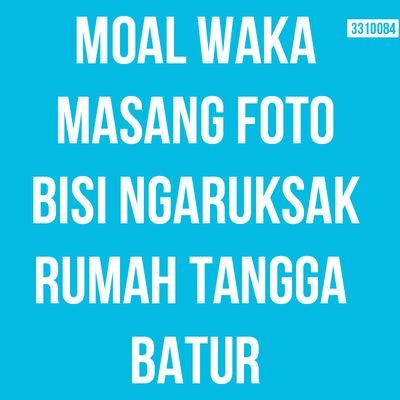 Gak perlu dibaca da teu penting!!
