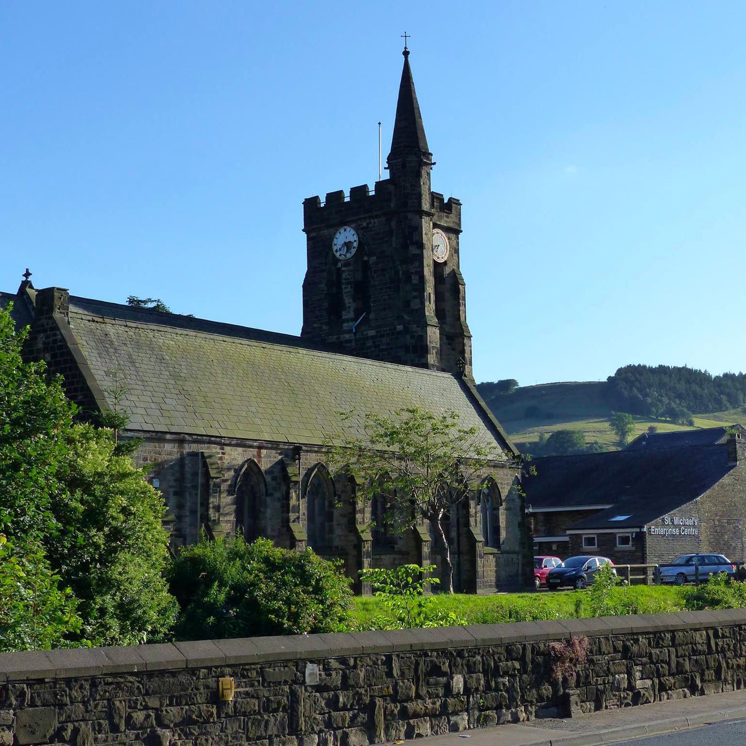 The two churches of St Michael's and St John the Baptist in the Wilderness work together as the Erringden Benefice