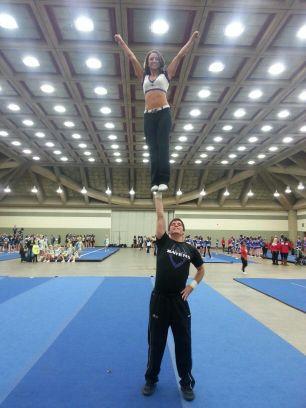 Raven's cheerleader 2013-2015. Maryland Twisters Black Ice 2009-2014