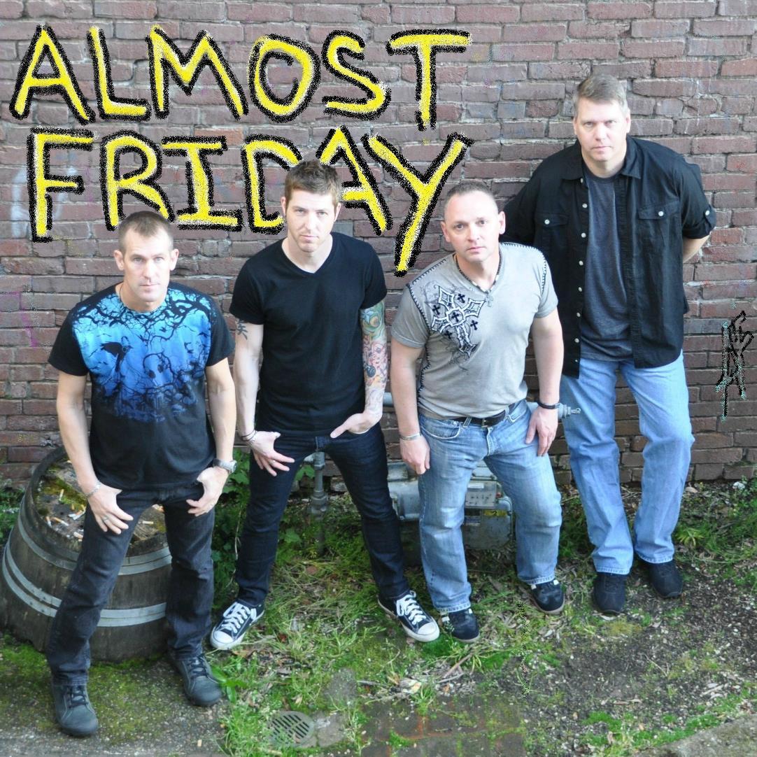 AlmostFriday's profile picture. We are a 4 piece rock band. Members include: Rod Galloway - vocals/guitar, Steve Cannon - vocals/guitar, Dave Noffsinger - bass and Chuck Kovitch - drums.