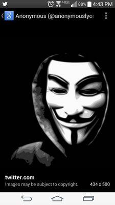 We are the anonymous don't let those lizard take our community believe in finest squad