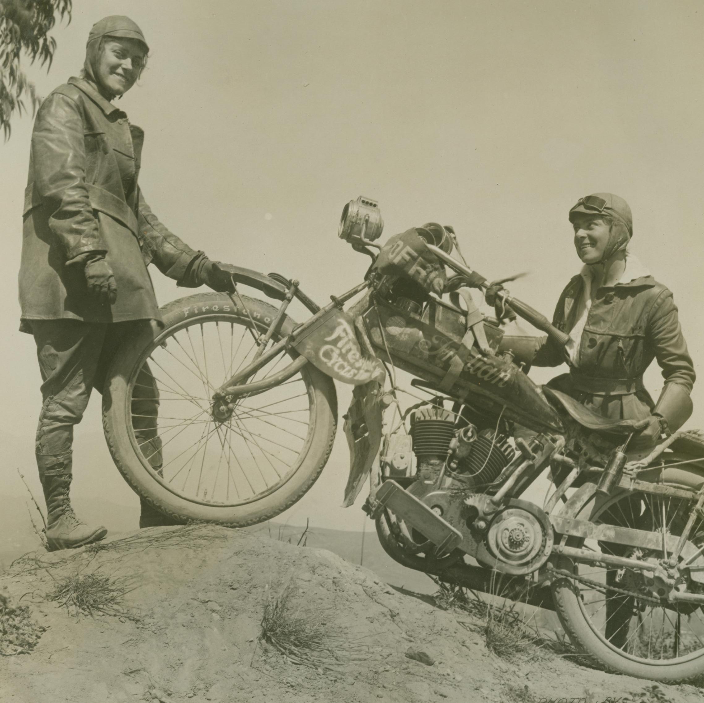 vanburensisters's profile picture. Commemorating the remarkable accomplishments of sisters Augusta & Adeline Van Buren.  1st women to travel across the United States on motorcycle 100 years ago.