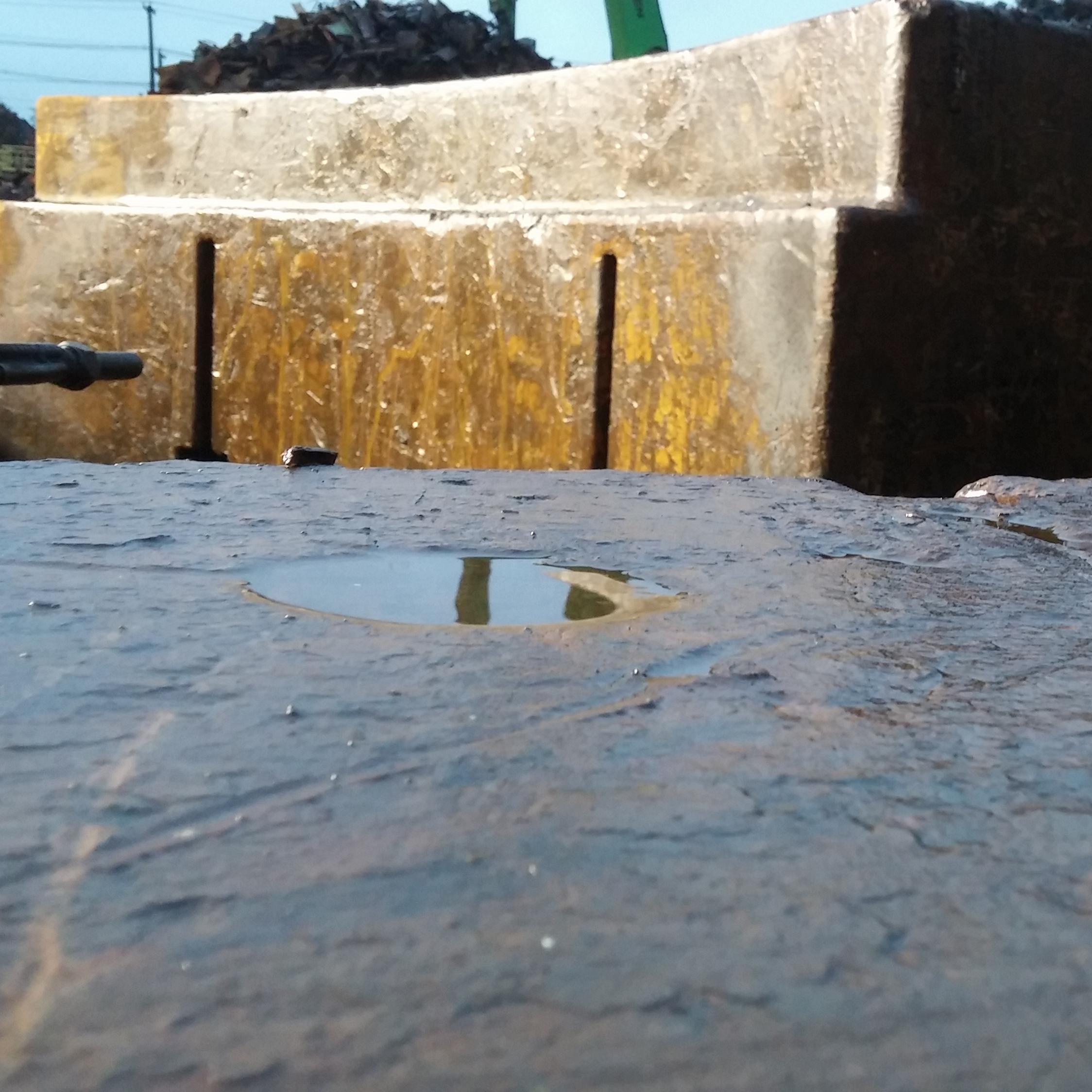 Torch cutting heavy steel and iron.  Our costs come in at near mobile shearing costs, we are cost-effective and efficient. Contact at any time.