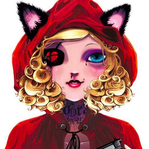 LittleRedsCreas's profile picture. Créatrice de sacs et accessoires couture, j’aime le tissu, le chocolat et les fantômes \o/