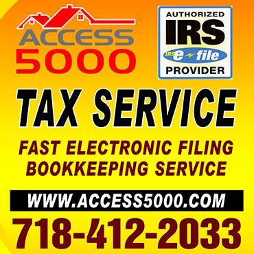 access5000's profile picture. Access 5000 Llc. is a Property Marketing Firm, Bookkeeping & Tax Service. With locations in Jamaica Queens And Baldwin Long Island.