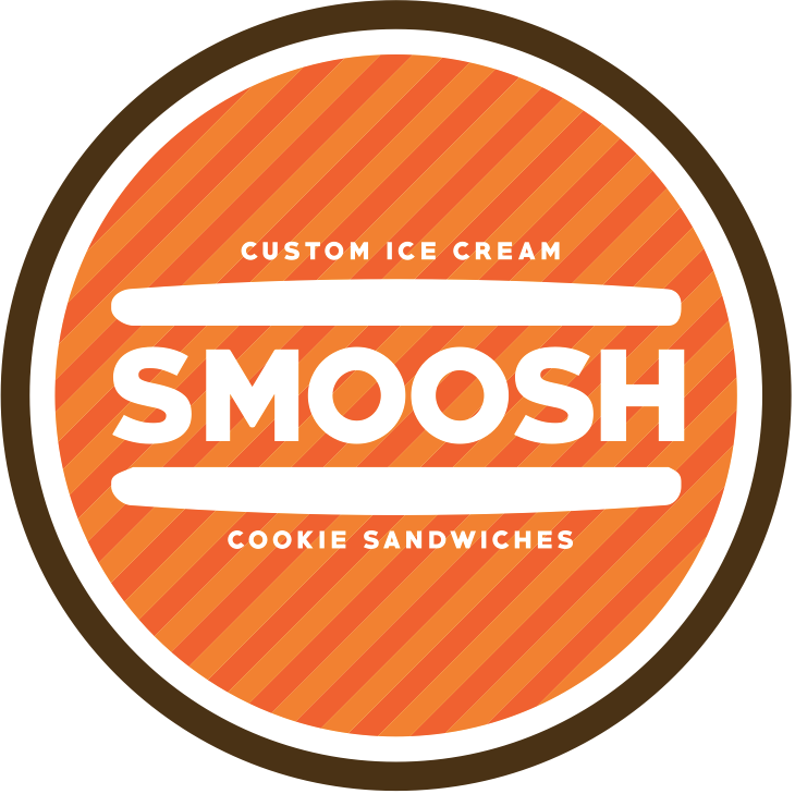 FRESHLY baked & made to order Custom Ice Cream Sandwiches. Instagram & Facebook: @SMOOSHcookies - GET IT DELIVERED! Visit our website for details.